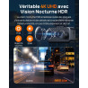 70mai Dashcam Voiture Avant et Arrière A810 Lite , 4K Dash Cam Compatible 4G LTE WiFi 6 5GHz, Vision Nocturne HDR, Mode Stationn