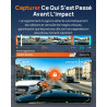 70mai Dashcam Voiture Avant et Arrière A810 Lite , 4K Dash Cam Compatible 4G LTE WiFi 6 5GHz, Vision Nocturne HDR, Mode Stationn