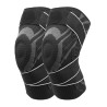flexi pro genouillère, genouillère travail compression 360 sans sangle, chantier stabilisation gel ressort, protection genou bat