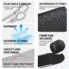 flexi pro genouillère, genouillère travail compression 360 sans sangle, chantier stabilisation gel ressort, protection genou bat