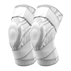 flexi pro genouillère, genouillère travail compression 360 sans sangle, chantier stabilisation gel ressort, protection genou bat