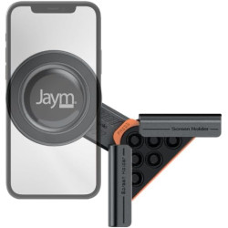 JAYM Support Téléphone Compatible avec Tesla Model 3/Y/X – Support Universel pour iPhone, Samsung, Android – sans Adhésif, Anti-