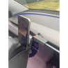 JAYM Support Téléphone Compatible avec Tesla Model 3/Y/X – Support Universel pour iPhone, Samsung, Android – sans Adhésif, Anti-