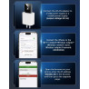 Adaptateur CarPlay sans fil avec CarPlay filaire (USB vers C), mini adaptateur CarPlay au design métallique pour iPhone avec iOS
