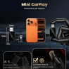 2026 mini adaptateur carplay sans fil 2 en 1 pour apple carplay/android auto avec usb-c/usb-a, plug & play, bleutooth/wifi, conn