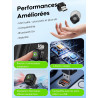 Adaptateur CarPlay Android Auto Sans Fil: 2 en 1 Adaptateur Compatible Voiture Filaire d'Origine — Dongle Plug & Play USB Natif 