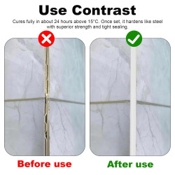 Mastic Époxy 200g Bi-Composant, Imperméable Pâte Epoxy pour Sculpture Modélisation, Collage & Réparation, Compatible avec Plasti