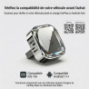 Adaptateur CarPlay sans Fil et Android Auto 2-en-1, Dongle Plug & Play pour Voiture avec WiFi 5.8GHz, pour iPhone et Android, Co