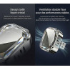 Adaptateur CarPlay sans Fil et Android Auto 2-en-1, Dongle Plug & Play pour Voiture avec WiFi 5.8GHz, pour iPhone et Android, Co