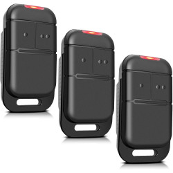 433,42MHz 2 Canaux Telecommande Portail S0-mfy pour 2401539, 1841025,1841026, 3PCS, Rolling Code, Télécommande Bip Portail de Ga