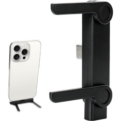 Adaptateur Support Téléphone avec Connecteur Type-C, Handyhalterung Mains Libres pour Smartphone, Ajoute Une Fonction Support à 