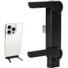 Adaptateur Support Téléphone avec Connecteur Type-C, Handyhalterung Mains Libres pour Smartphone, Ajoute Une Fonction Support à 