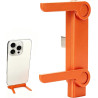 Adaptateur support téléphone avec connecteur type-c, handyhalterung mains libres pour smartphone, ajoute une fonction support à 