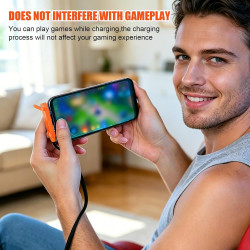 Adaptateur support téléphone avec connecteur type-c, handyhalterung mains libres pour smartphone, ajoute une fonction support à 