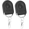 Télécommande de Remplacement pour S0mfy RTS 433,42 MHz – Lot de 2, Compatible avec Portail et Porte de Garage, Même Apparence et