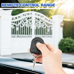 Télécommande de Remplacement pour S0mfy RTS 433,42 MHz – Lot de 2, Compatible avec Portail et Porte de Garage, Même Apparence et