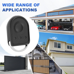 Télécommande de Remplacement pour S0mfy RTS 433,42 MHz – Lot de 2, Compatible avec Portail et Porte de Garage, Même Apparence et