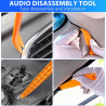 4 Pièces Câbles Adaptateur Faisceau Cosse Connecteurs Fiche pour Haut-parleurs Compatible avec Renault Opel Astra Seat Skoda Vol