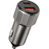Chargeur de voiture | Double port Power Delivery 30 W Quick Charge 3.0, Chargeur de voiture | Pour téléphones portables, tablett