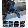 CloudValley Support Telephone Voiture pour MagSafe, Compatible Mercedes-Benz Classe A/B/C/E/V/G Et Audi A1/A2/A3, Doté d'un Aima