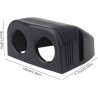 Panneau de prise d'alimentation USB pour voiture - Support de prise Convertible 12 V, Ports USB 1/2/3 Trous | Panneau de chargeu