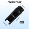 1pcs Douille Sonde Lambda 22mm 1/2", Douille Fendue 22 Ouverte pour Oxygen Sensor Lambda Probe Socket Remover, CRV Acier Au Chro