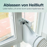 Eurom Window Way Out - Joint de fenêtre pour climatiseurs mobiles - Adaptateur d'accessoires pour votre climatiseur mobile - Éta