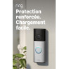 Ring sonnette vidéo Plus sans fil (Battery Video Doorbell Plus) (nouvelle génération) | Retinal 4K | Zoom x6 | Batterie recharge