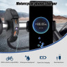 Chargeur de Téléphone pour Moto pour Yamaha Tenere 700 2019-2024, Double Port USB-A et Type-C, Prise USB pour Moto avec Couvercl