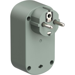 Electraline 531196 Adaptateur Fiche Multiprise Biplite Prima 2 Prises françaises 16A, Adaptateur Murale, Blanc
