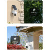 YESYAMO 2K Camera Surveillance WiFi Exterieure sans Fil Batterie-Panneau Solaire Amovible, 360° PTZ, Camera Exterieur Solaire(2.