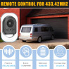 Remplacement Télécommande S0mfy RTS de 433,42 MHz, Compatible avec Motorisation Portail et Porte de Garage, Télécommande S0mfy 4