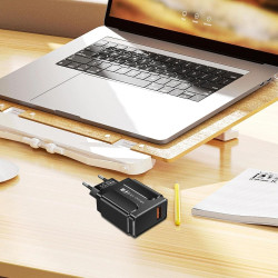 Adaptateur de chargeur rapide - Tête de charge USB 68 W - Protection incendie - Bloc de charge USB PD pour tension large bande 1