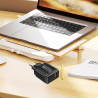 Adaptateur de chargeur rapide - Tête de charge USB 68 W - Protection incendie - Bloc de charge USB PD pour tension large bande 1