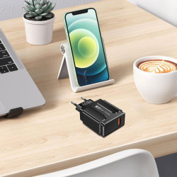 Adaptateur de chargeur rapide - Tête de charge USB 68 W - Protection incendie - Bloc de charge USB PD pour tension large bande 1