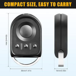 Remplacement Télécommande S0mfy RTS de 433,42 MHz, Compatible avec Motorisation Portail et Porte de Garage, Télécommande S0mfy 4
