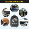 Remplacement Télécommande S0mfy RTS de 433,42 MHz, Compatible avec Motorisation Portail et Porte de Garage, Télécommande S0mfy 4