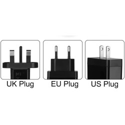 Adaptateur de chargeur rapide - Tête de charge USB 68 W - Protection incendie - Bloc de charge USB PD pour tension large bande 1