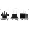 Adaptateur de chargeur rapide - Tête de charge USB 68 W - Protection incendie - Bloc de charge USB PD pour tension large bande 1