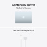 Apple MacBook Air 13 Pouces Portable avec Puce M5 : Écran Liquid Retina 13,6 Pouces, Mémoire unifiée 16 Go, SSD 512 Go, Touch ID