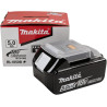 Batterie 18V 5,0Ah Compatible avec Makita LXT BL1850B – Batterie Li-ION de Remplacement avec indicateur LED de Charge pour Outil
