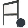 Avosdim Store moustiquaire fenêtre Alu Luxe (Anthracite, L100 x H 160 cm)