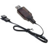 SM4P Câble de charge pour batteries au lithium 2 groupes 3,7 V pour DE36W DE65 HM202 EC08 EC16 Noir