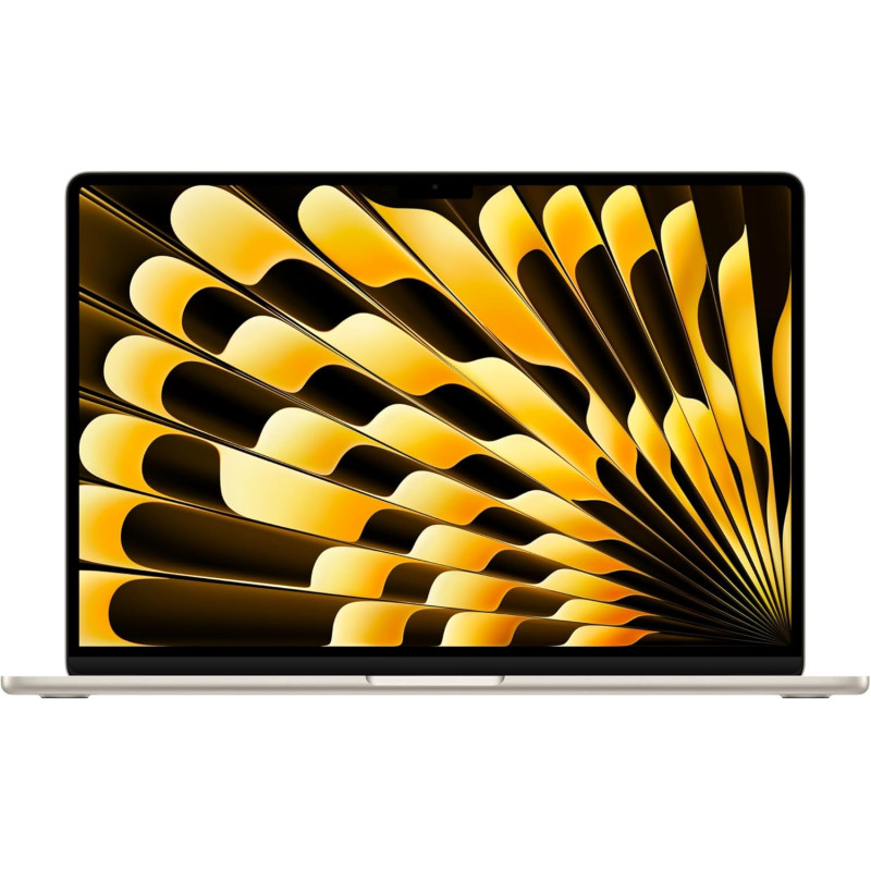 Apple MacBook Air 15 pouces Portable avec puce M5 : Conçu pour l’IA, Écran Liquid Retina 15,3 pouces, Mémoire unifiée 16 Go, SSD