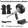 Furet Déboucheur Canalisation 10 m Professionnel – Furet Plomberie avec Câble et Ressort en Acier Flexible pour Évier, Douche et
