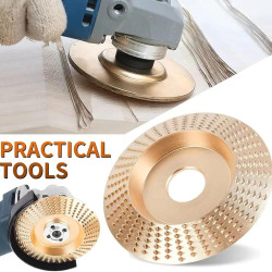 Disque de polissage pour meuleuse d'angle, kit de disques robustes pour sculpture sur bois, meule en carbure de tungstène pour l