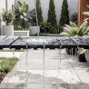 Sobuy Set de 30 Pièces Dalles Terrasse Exterieur Caillebotis Exterieur Revetement de Sol Système Clipsable pour Balcon et Terras