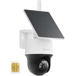 Reolink 4G LTE Caméra de Surveillance Extérieure sans Fil 4MP, Suivi Automatique 360°, Vision Nocturne Couleur, Détection IA, Ca