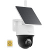 Reolink 4G LTE Caméra de Surveillance Extérieure sans Fil 4MP, Suivi Automatique 360°, Vision Nocturne Couleur, Détection IA, Ca