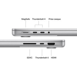 Apple MacBook Pro Ordinateur Portable avec Puce M5, CPU 10 cœurs et GPU 10 cœurs : Conçu pour Apple Intelligence, Écran Liquid R
